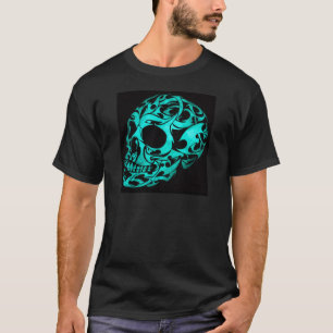 3D gothische schedel T-shirt