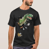 3D Graphics Vectoren Dinosaurus T-shirt (Voorkant)