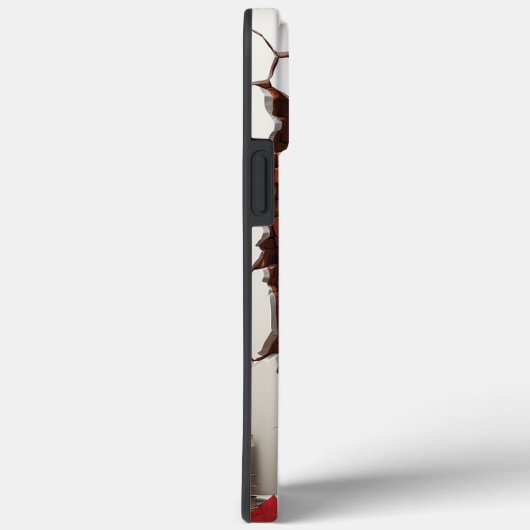 3d Grappige Schattigee Kerst Elf Case-Mate iPhone Case (Achterkant / Rechts)