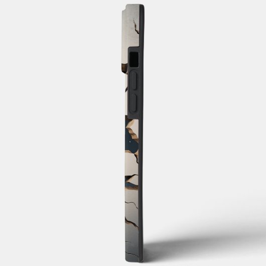 3d Grappige Sneeuwman Kerstmis Case-Mate iPhone Case (Achterkant / Links)