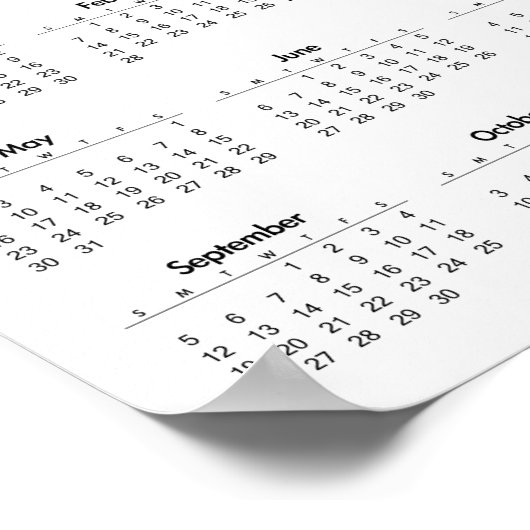 3D Grappige Varken 1 Witte Agenda Poster 2021 (Hoek)