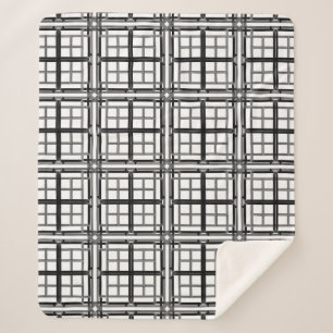 3D grijze geometrische abstracte ondergrond.3d b Sherpa Deken