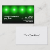 3D Groene lichten Visitekaartje (Voorkant / Achterkant)