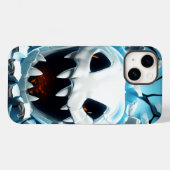 3D Halloween Ghost Gebarsten Gat Case-Mate iPhone Case (Achterkant (horizontaal))