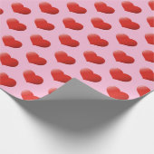 3D-hartsictogram Cadeaupapier (Hoek)