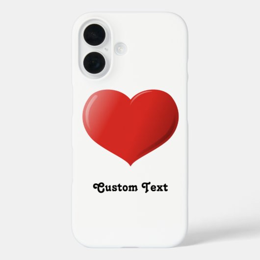 3D-hartsictogram Case-Mate iPhone Case (Achterkant)