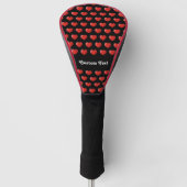 3D-hartsictogram Golfheadcover (Voorkant)