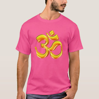 3D Hindu Ohm Symbool T-shirt