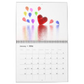 3D-hoofdkwartier wandagenda Kalender (Jan 2026)
