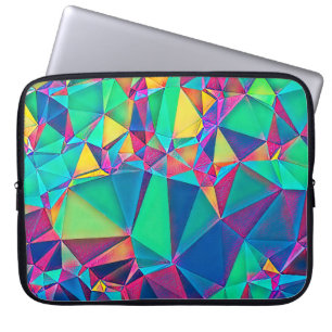 3D illustratie. Abstracte achtergrond. Kleur Laptop Sleeve