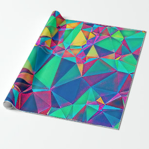 3D-illustratie. Trendy abstracte achtergrond. Kleu Cadeaupapier
