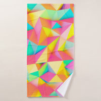 3D Illustration - Colorful low poly texture3d,abst