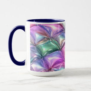 3D Iriserende Opblaasbare Morgen Koffiemok Estheti Mok