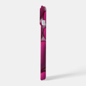 3D Jelly Pink Love Heart Téléphone esthétique (Côté gauche)