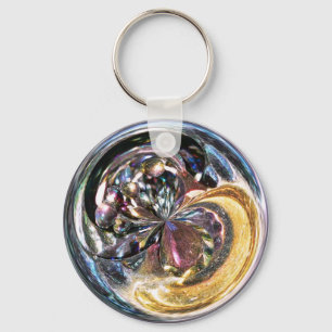 3D Jewel-getonde keyring Sleutelhanger