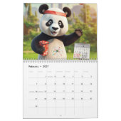 3D-kalender Kalender (Feb 2027)