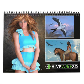 3D Kalender van HiveWire