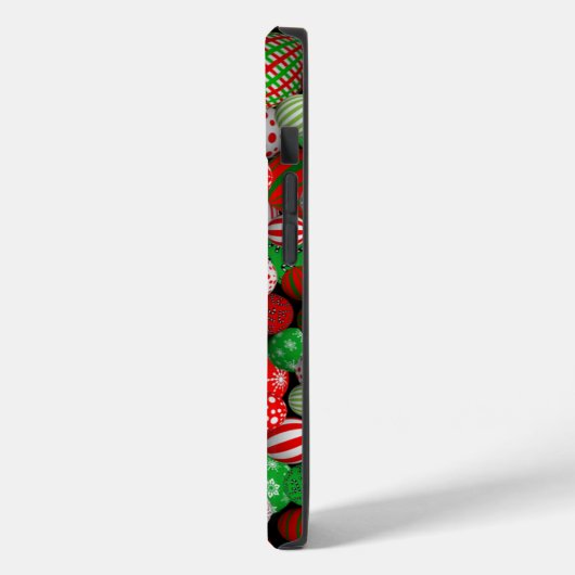 3D kerstballen Case-Mate iPhone Case (Achterkant / Links)