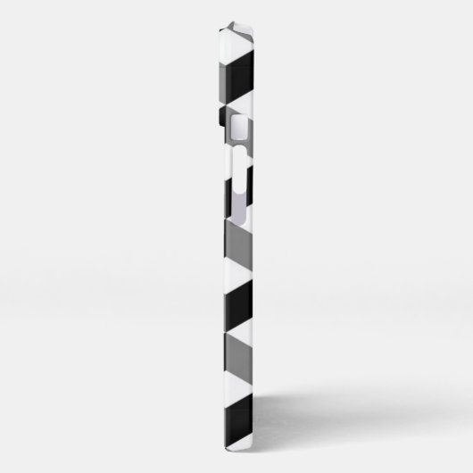 3D Kubbe Art Pattern iPhone Case Hoesje (Linkerkant)