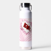 3D-liefde Waterfles (Voorkant)