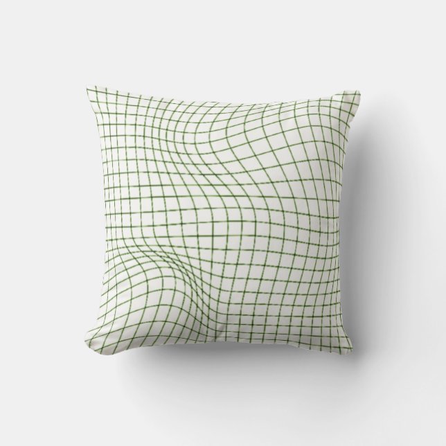 3D Line Art Pillow Kussen (Voorkant)