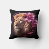 3D lion pillow Kussen (Achterkant)
