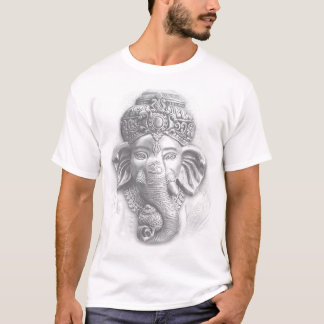 3d Lord Ganesha - Om T-shirt