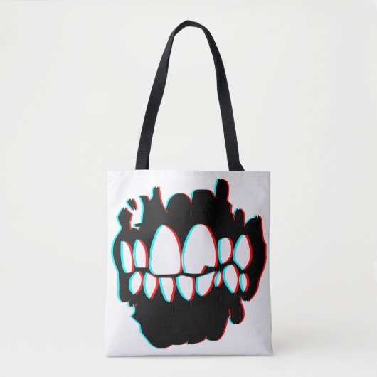 3D LOWLIFE - Tygkasse Tote Bag (Voorkant)