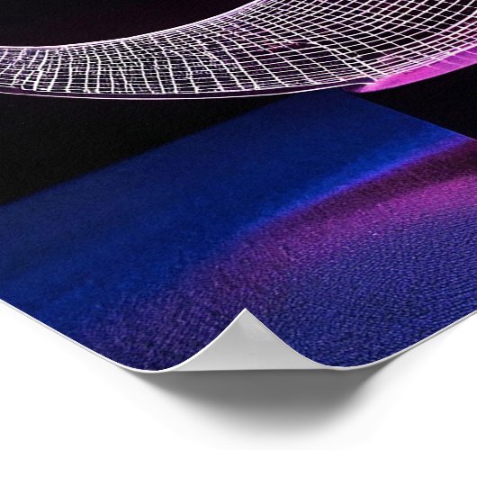 3D-maan Poster (Hoek)