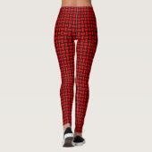 3D Metallic Woven Pipes Leggings (Achterkant)