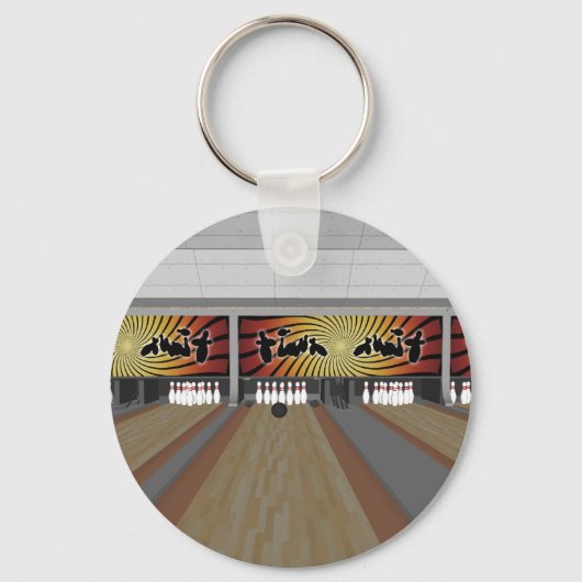 3D-model: Bowling Alley: Sleutelhanger (Voorkant)