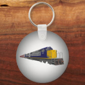 3D-model: Goederentrein: Spoorweg: Sleutelhanger (Voorkant)