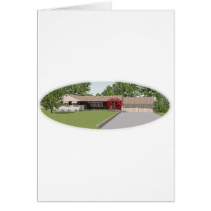 3D-model: Ranch Style House: