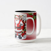 3D mok ontwerp Kerst (Voorkant rechts)