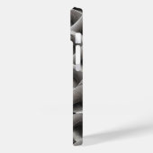 3D Monochrome Architectural Weave Phone Case (Achterkant / Links)