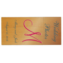 3d Monogram Citrine