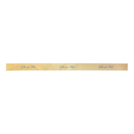 3d Monogram Gold Damask Lint (Voorkant)