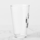 3D mooi voetbal Glas (Rechts)