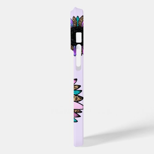 3D multi gekleurde zonnebloem Case-Mate iPhone Case (Achterkant / Links)