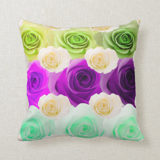 3D Multicolor Roos Pillow Kussen