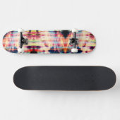 3D Neon Stripe Skateboard (Horizontaal)
