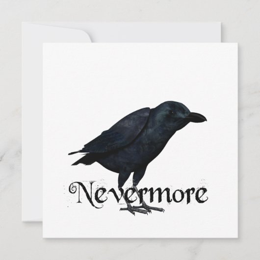 3D Nevermore Raven Kaart (Voorkant)