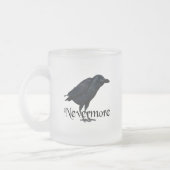 3D Nevermore Raven Matglas Koffiemok (Links)