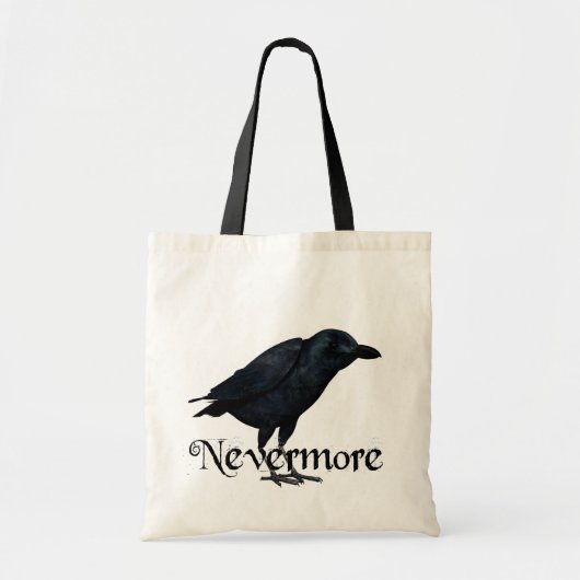 3D Nevermore Raven Tote Bag (Voorkant)