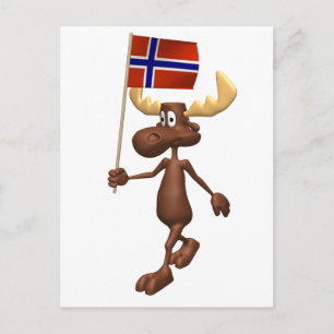 3D Noorwegen Briefkaart