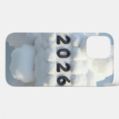  3D Number Design for New Year 2026 Case-Mate iPhone Case (Achterkant (horizontaal))