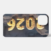  3D Number Design for New Year 2026 iPhone Hoesje (Achterkant horizontaal)