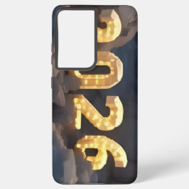  3D Number Design for New Year 2026 Samsung Galaxy Hoesje