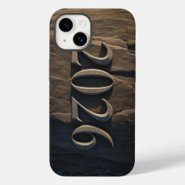 3D-nummerontwerp voor Nieuwjaar 2026 Case-Mate iPhone 14 Hoesje