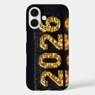 3D-nummerontwerp voor Nieuwjaar 2026 iPhone 16 Hoesje